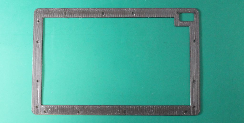 Photo of printed Librem 11 module back test piece