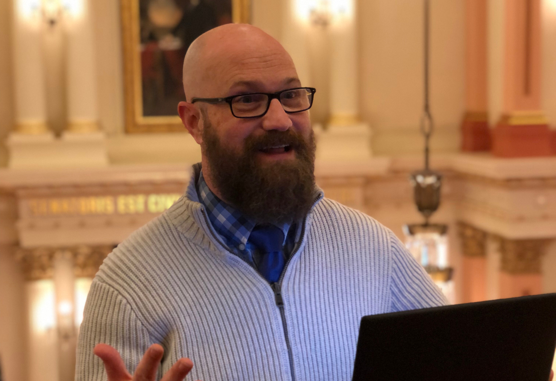 Todd Weaver at California State Senate Privacy Commission Hearing